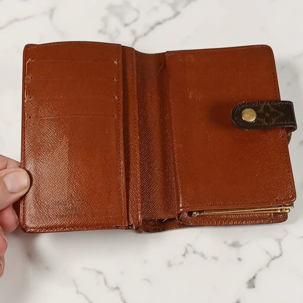 Louis Vuitton Authentic Vintage Monogram French Kisslock Wallet - Picture 11 of 15